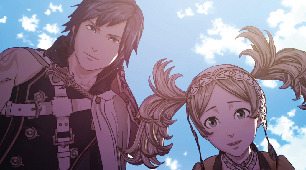 Chrom and Lissa, two main characters from Fire Emblem Awakening.