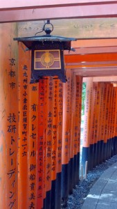 Running through all these torii will make you think you're being transported to another world!